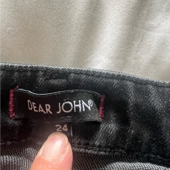 Dear John Rosie Black Flare Jeans size 24 - Picture 8 of 11